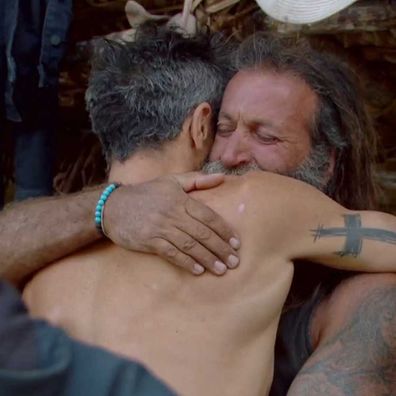 Lee Carseldine exits Survivor after receiving news that his mother had suffered a stroke.
