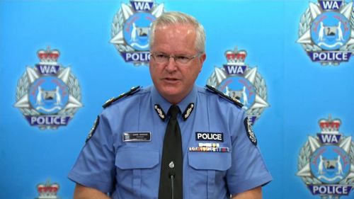 Western Australia Police Commissioner Chris Dawson.
