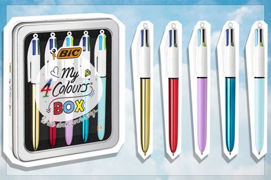 9PR: BIC My 4 Colours Pen Stationery Gift Box 