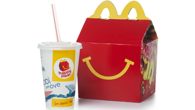 McDonald's Happy Meal stock image