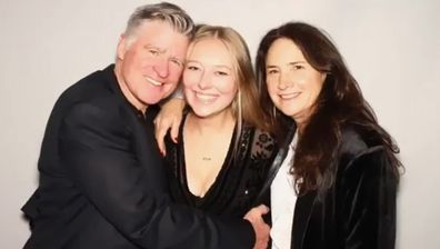 Treat Williams, Ellie Williams and Pam Van Sant