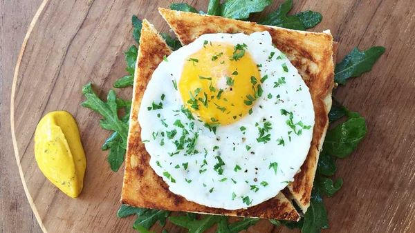 Mrs Sippy Bali's croque madame recipe