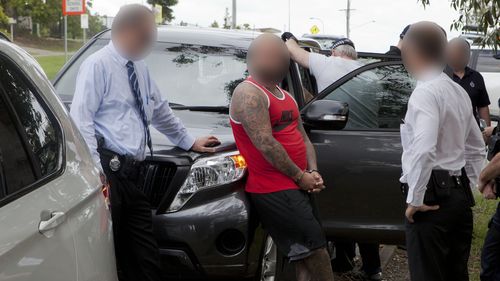 The 32-year-old man was charged with money laundering following a two-year investigation. (Queensland Police)