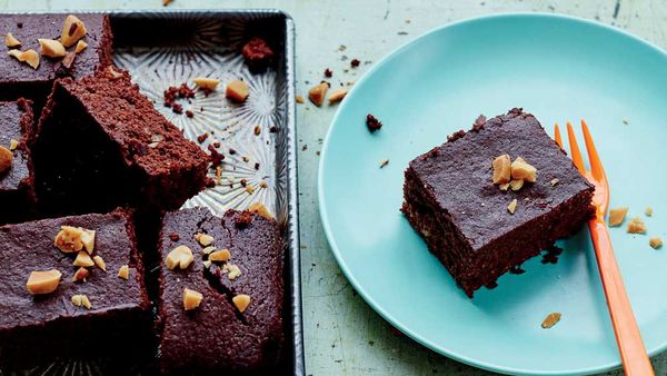 Comforting dark chocolate Brazel nut brownies by Rachel Kelly_Thumbnail