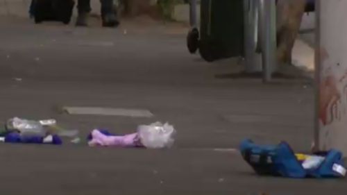 Emergency services were called to Talbot Street about 9am. (9NEWS)