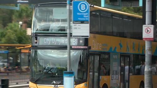 Dozens of B-Line bus services cancelled leaving northern Sydney passengers stranded