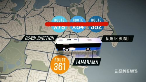 Three routes that operate to Bondi Junction will be cancelled.