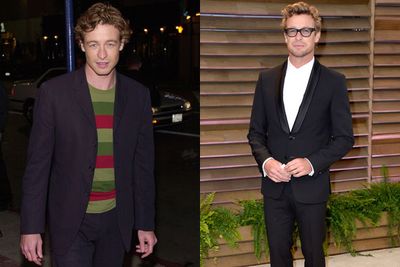Once upon a time, a geeky Simon Baker starred in '80s TV show <i>Simon Denny</i>...before moving to the states for a small role in <i>L.A. Confidential</i> in 1995. <br/><br/>And with the move came a sense of style, in the form of designer suits and some seriously awesome black-rimmed red carpet glasses *drools* <br/>