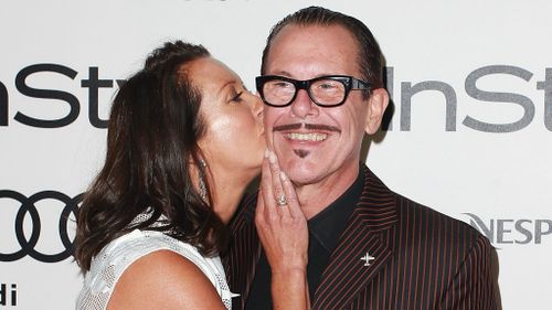 Pengilly with wife Layne Beachley. (Getty)