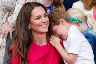 Kate Middleton and Prince Louis