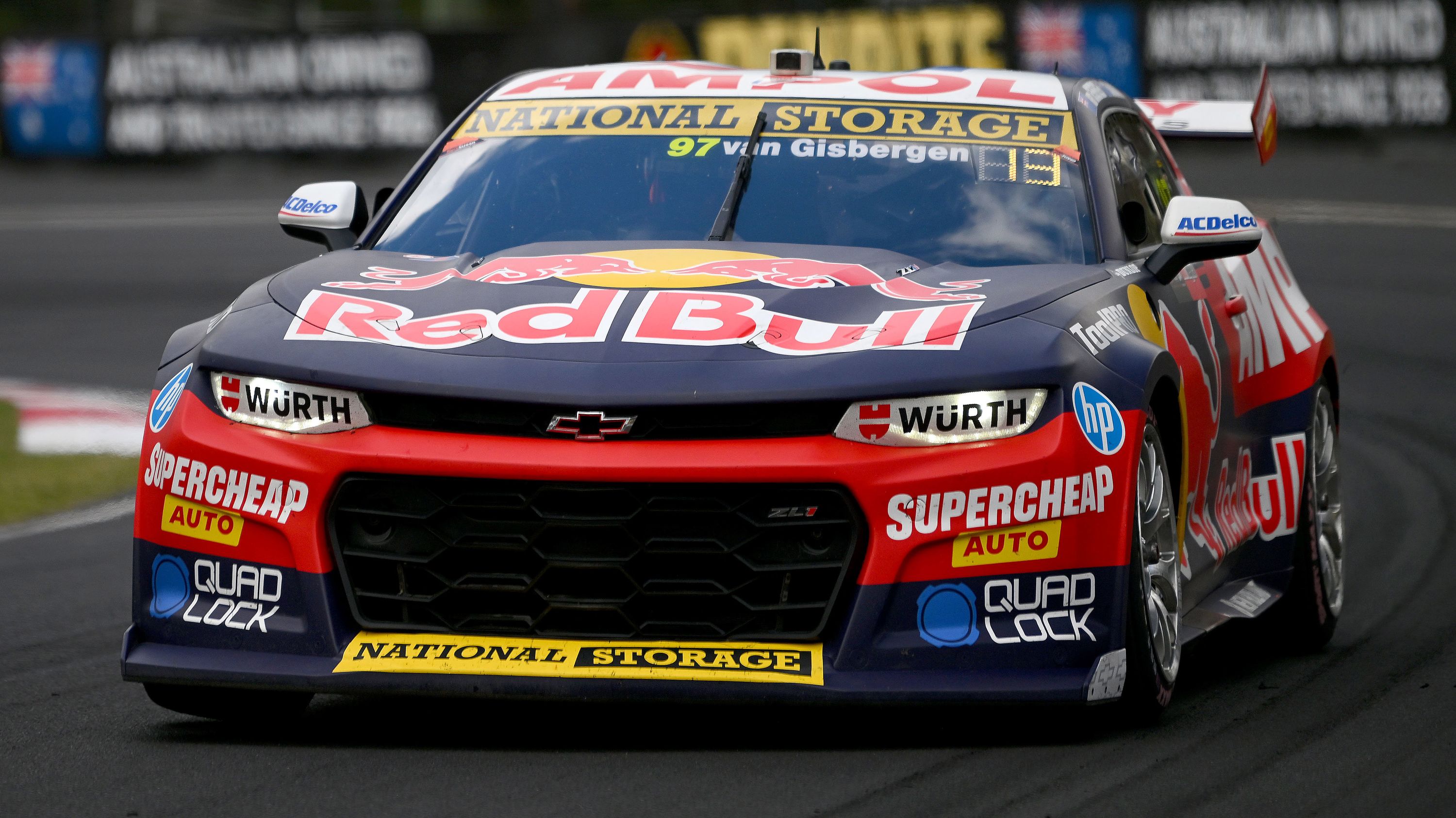 Shane van Gisbergen drives the Triple Eight Race Engineering Chevrolet Camaro in practice during the Bathurst 1000, part of the 2023 Supercars Championship Series at Mount Panorama on October 06, 2023 in Bathurst, Australia. (Photo by Morgan Hancock/Getty Images)