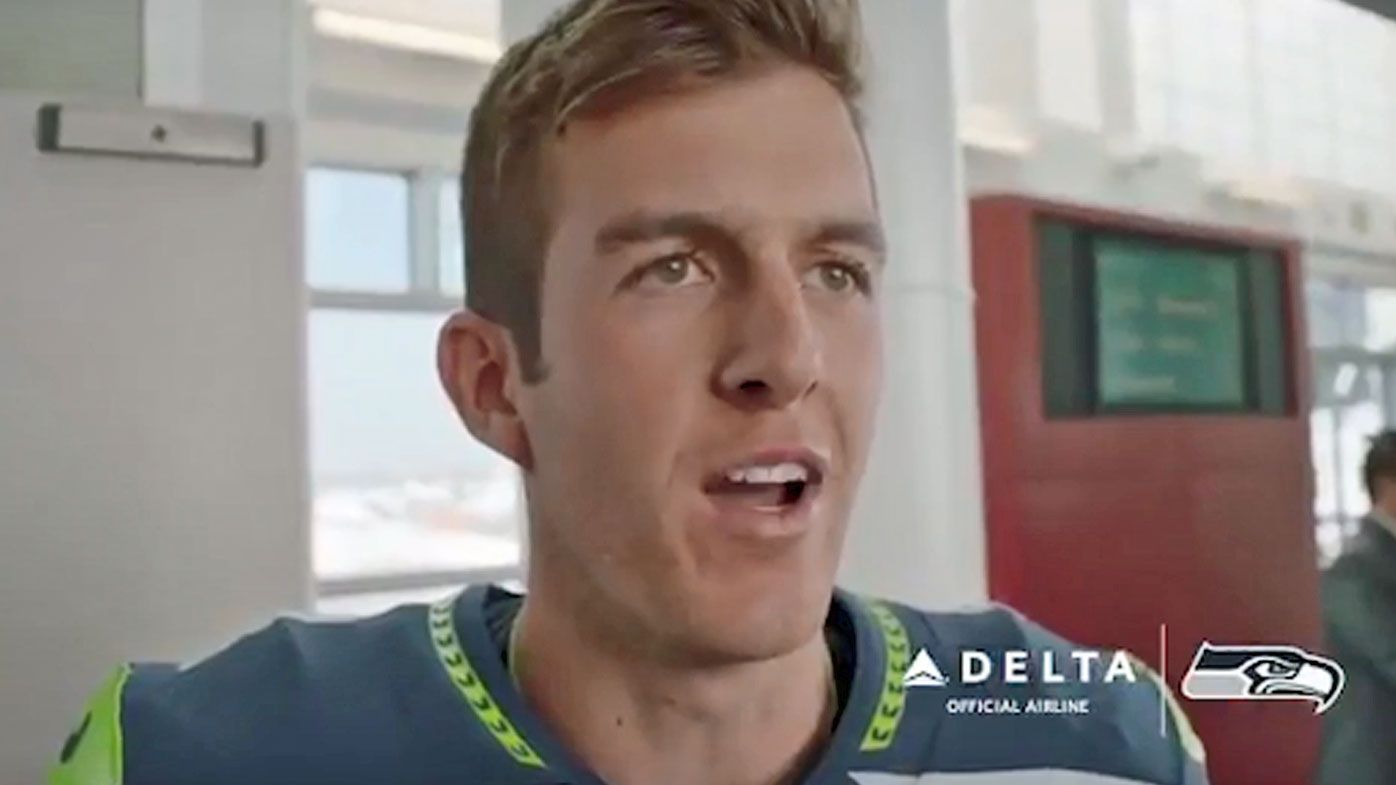 Australian NFL punter Michael Dickson stars in Seattle ad for Delta 