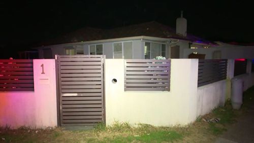 Police were called to the Fairfield Heighs home last night after the attack. Picture: 9NEWS