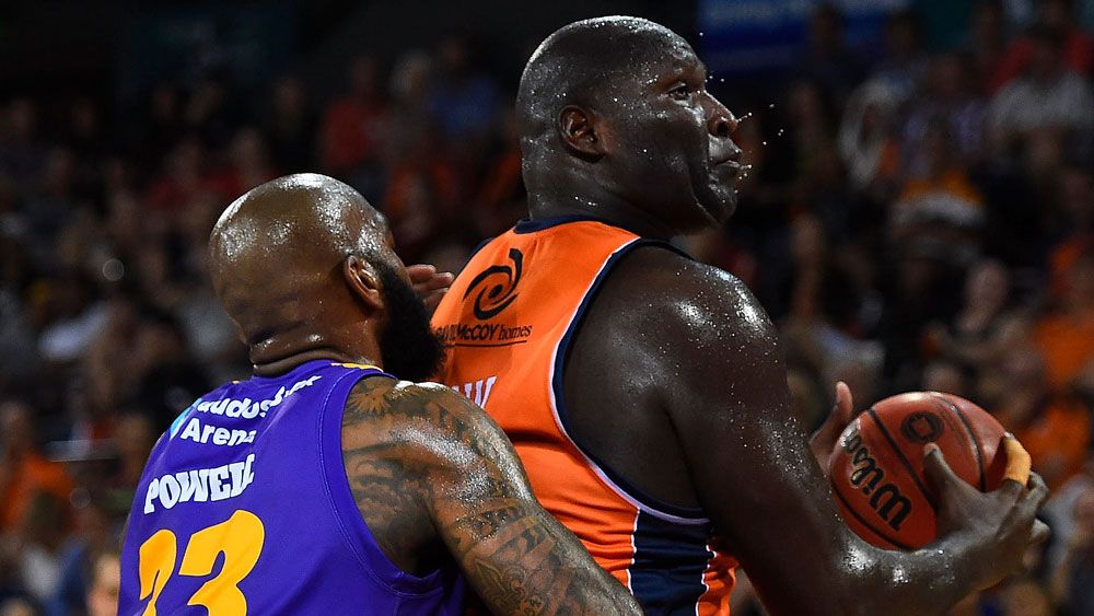 Nathan Jawai and the Taipans were too good for Sydney. (Getty Images)