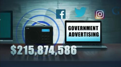 Government TV advertising