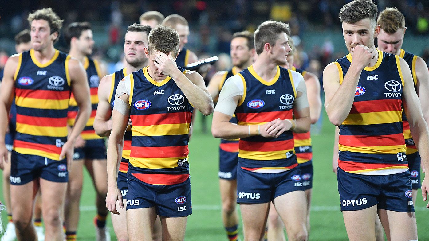 Amidst AFL trade period Adelaide Crows rocked by shock sackings after review