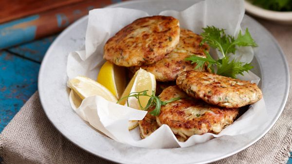 Cabbage and beef hash cakes