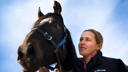 Ms Johnson was a talented jockey. (9NEWS)