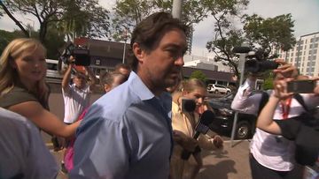 Outback Wrangler star Matt Wright first appearance at Darwin Local Court.