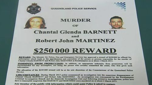 Police offered a $250,000 reward for information. (9NEWS)