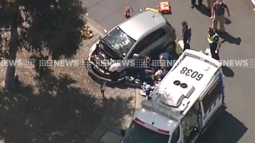 Man arrested over fatal stabbing of Melbourne driver found dead at crash site