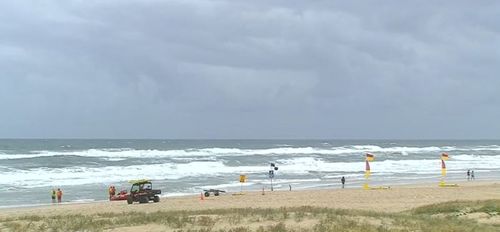 Beaches on the Gold Coast were shut on Saturday and more closures are expected on Sunday as winds whip up hazardous surf