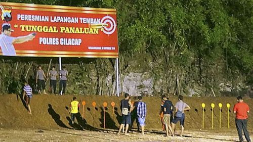 The jungle field where the Bali Nine duo will be executed. (Supplied)