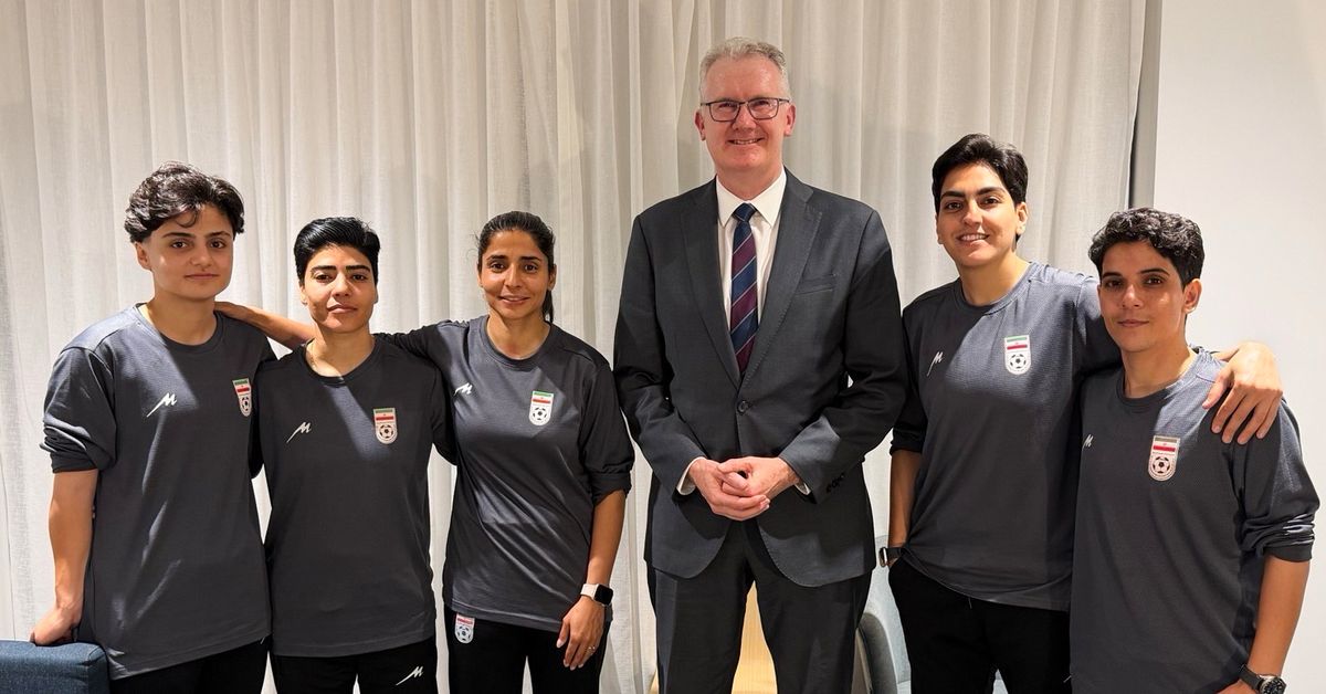Iranian women's football players say Australian police pressured them to stay
