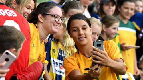 Ahead of next year's FIFA Women's World Cup, Kerr said she's looking forward to the test while being watched by the new generation of football fans falling in love with her.