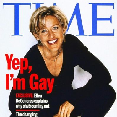 Ellen DeGeneres came out as gay on Time Magazine.