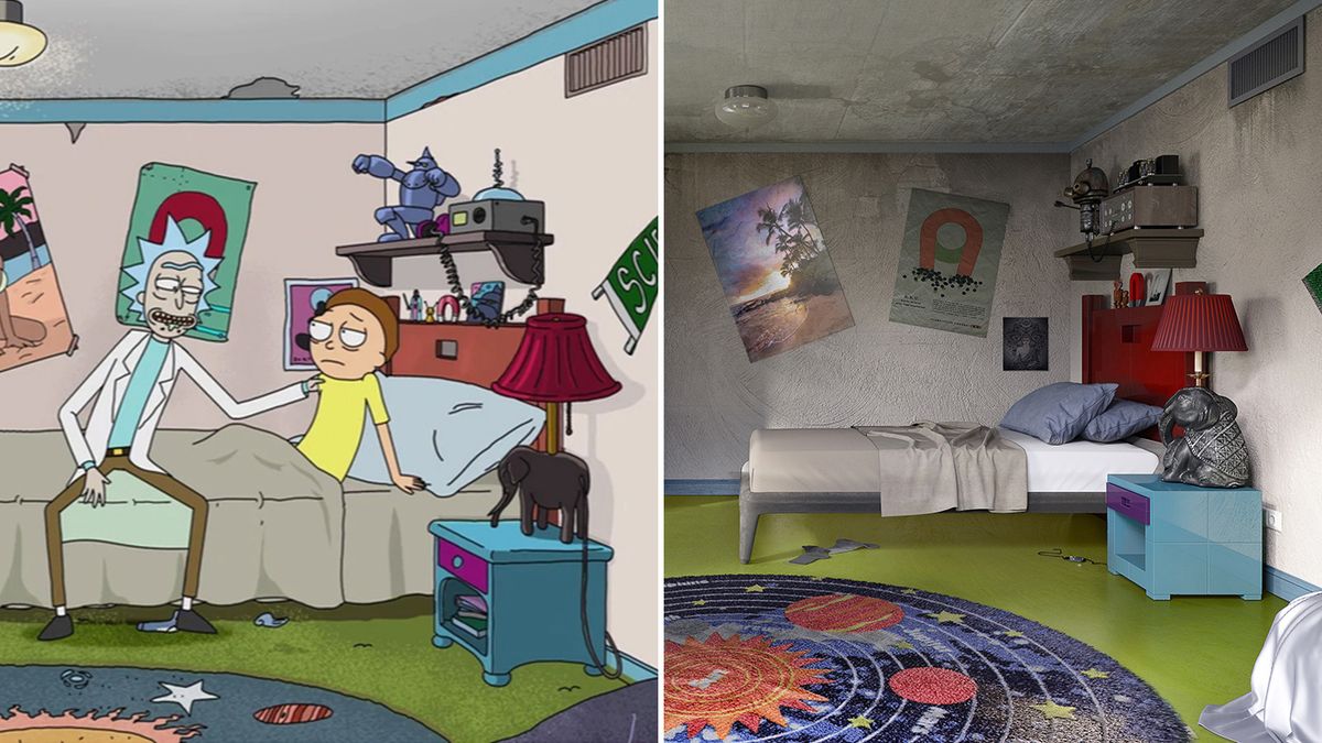 Cartoon Characters Bedrooms Brought To Life With Interior Designer Help
