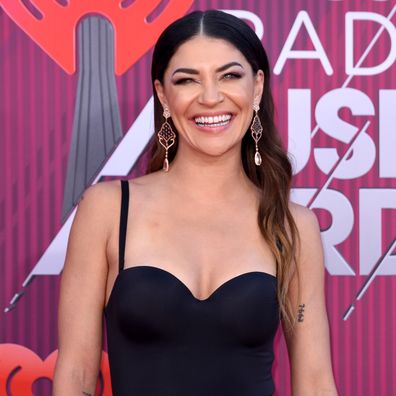 Jessica Szohr attends the 2019 iHeartRadio Music Awards which broadcasted live on FOX at Microsoft Theater on March 14, 2019 in Los Angeles, California.