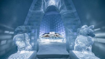 Icehotel, the world's largest hotel made of ice