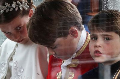 Princess Charlotte at King Charles III's coronation, May 2023