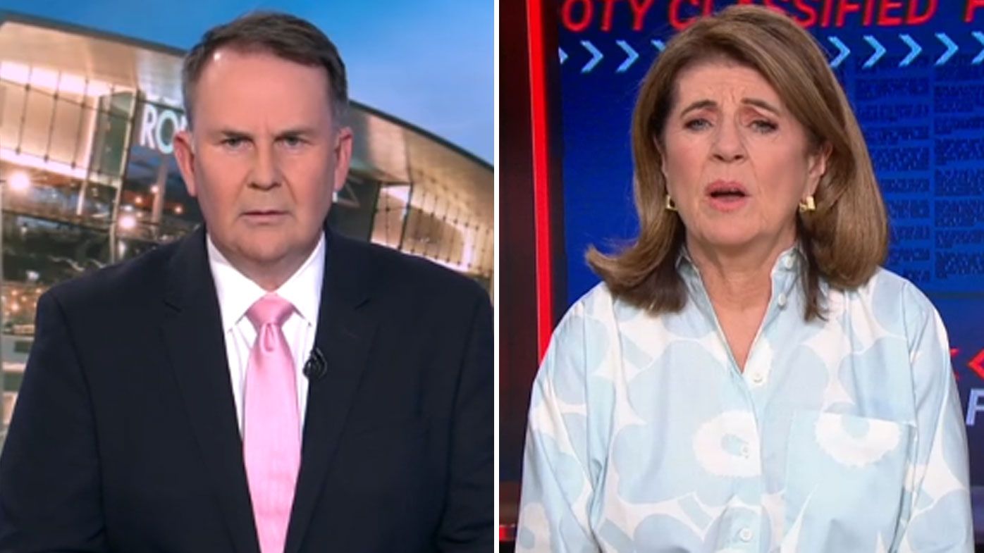 Tony Jones and Caroline Wilson clash over whether Brisbane should allow Lachie Neale trade