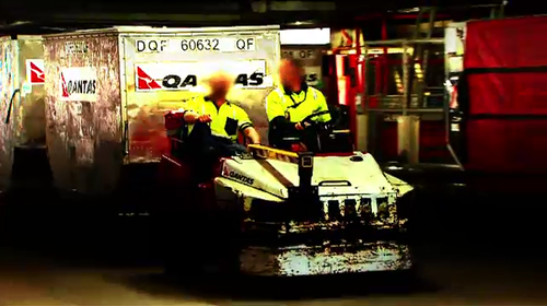 Mr Rizzo worked as a baggage handler for Qantas for 17 years.