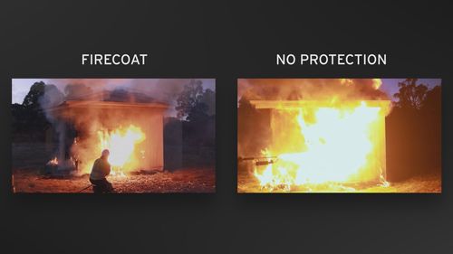 FIRECOAT is the first of its kind to pass the (BAL) 40 standard test, meaning it can withstand ember attack and extreme levels of radiant heat during a bushfire.