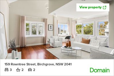 Domain Sydney real estate listing auction luxury home 