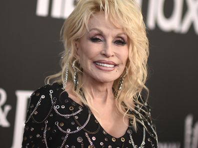 Dolly Parton arrives at the Rock & Roll Hall of Fame Induction Ceremony on Saturday, Nov. 5, 2022, at the Microsoft Theater in Los Angeles. (Photo by Richard Shotwell/Invision/AP)