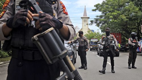 Suicide bomb hits Palm Sunday Mass in Indonesia, at least 20 wounded
