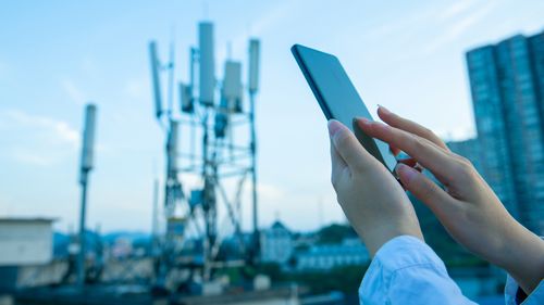 Stock photo 3G network shutdown