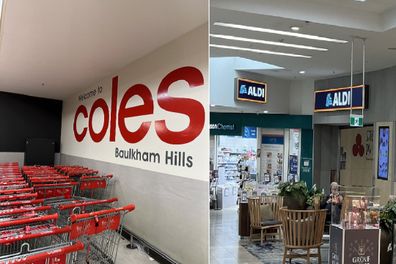 supermarket price comparison coles aldi and woolies