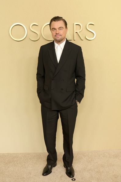 Leonardo DiCaprio attends the 98th Oscar Nominees Luncheon at The Beverly Hilton on February 10, 2026 in Beverly Hills, California.