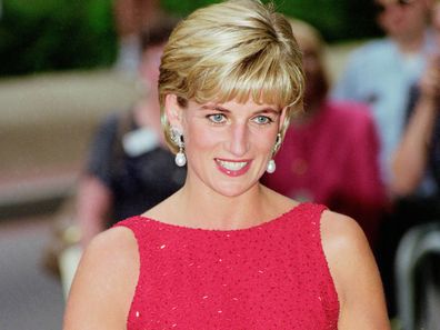 Princess Diana in Washington in 1997.