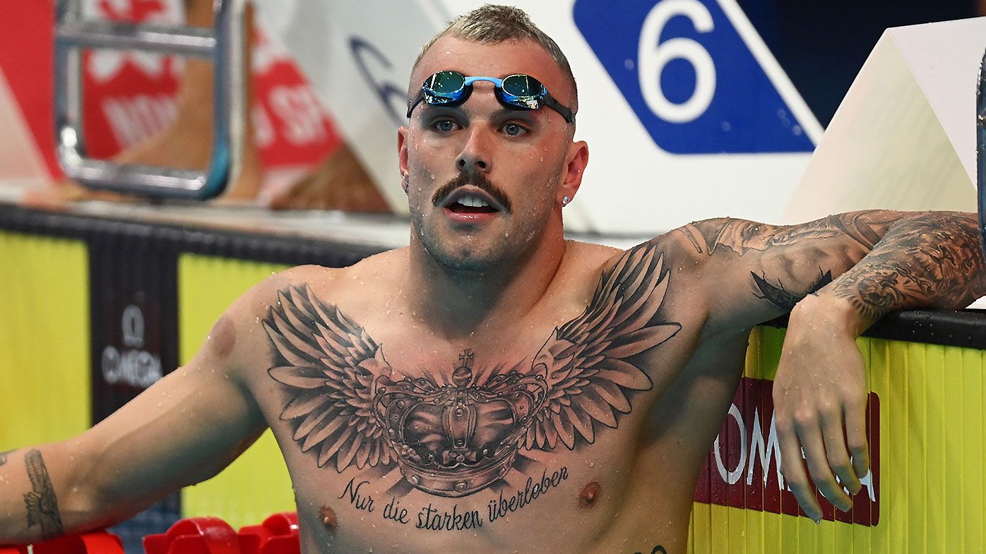 Kyle Chalmers fails to qualify for 100m butterfly semi-finals after Budapest backflip