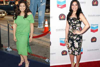 Sheesh! It's a long way from America's <i>Ugly Betty</i> days.<br/><br/> Dropping her thick-rimmed glasses and dowdy print wardrobe, the 29-year-old also managed to drop 15kilos!