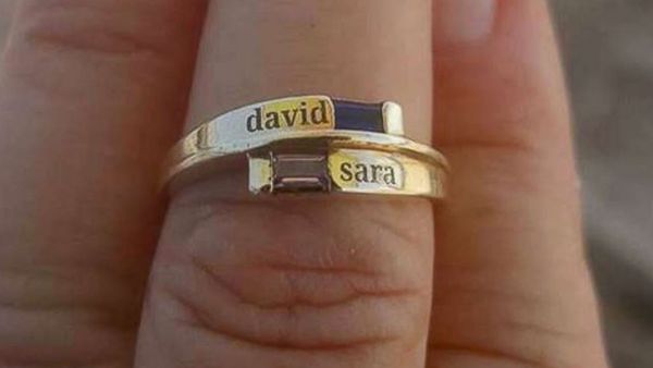 The ring that kept a lost son close. Image: Facebook/ Beth Andres