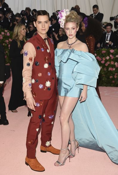 Cole Sprouse, Lili Reinhart, Met Gala.