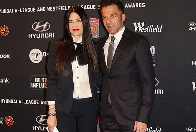 Alessandro Del Piero and Sonia Amoruso were arguably the night's A-listers.
