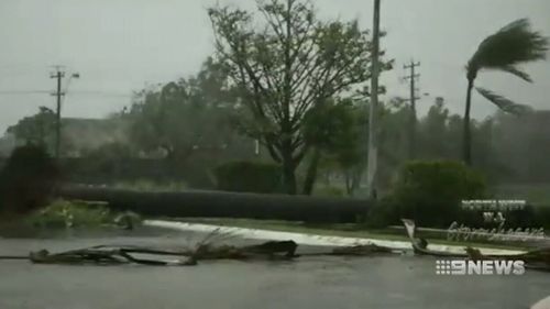 Wind gusts of up to 100 km/h are possible along the north coast of WA. (9NEWS)